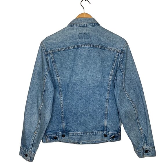 Vintage Levi's 70506 Denim Jacket Jean Stone Wash Button Front Size Medium - Picture 9 of 9